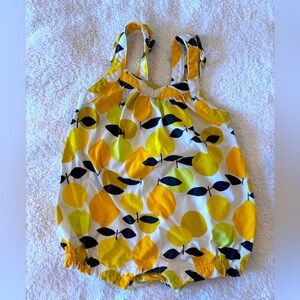 Tea Collection Citrus  Baby Romper